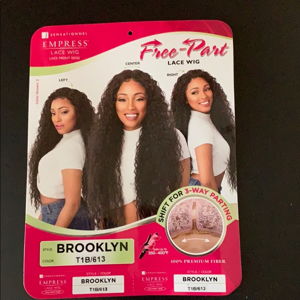 NWT Sensationnel Brooklyn Empress Lace Front Wig